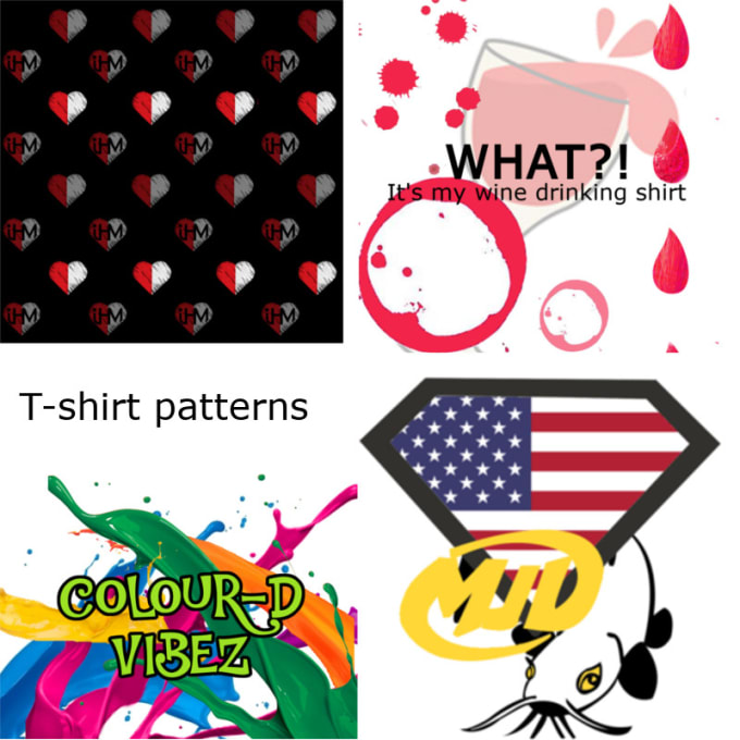 I will design a cool pattern for your t shirt