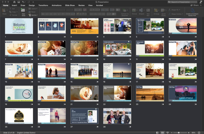 I will design elegant powerpoint, prezi, keynote  presentation