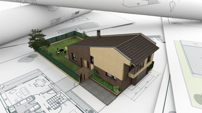 I will design exterior, interior and building rendering