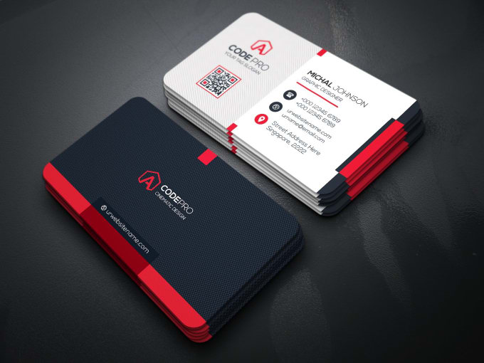 I will design professional business card