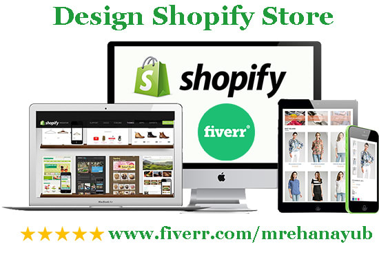I will design redesign shopify website and customize shopify store