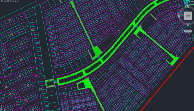 I will design residential subdivisions of land by autocad 2d