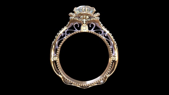 I will design ring and 3d print