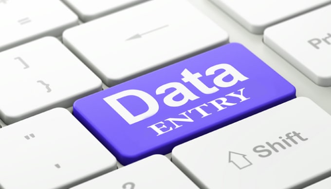 I will do data entry data extraction copy paste