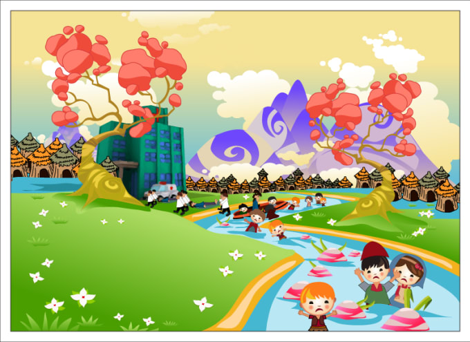 I will draw any kind of illustrations for children book
