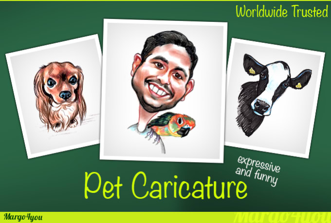 I will draw awesome caricature for you