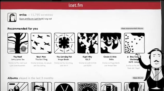 I will edit your last fm page