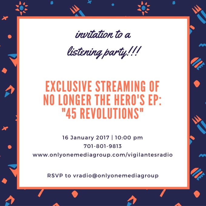 I will host a private or public listening party of your album or EP