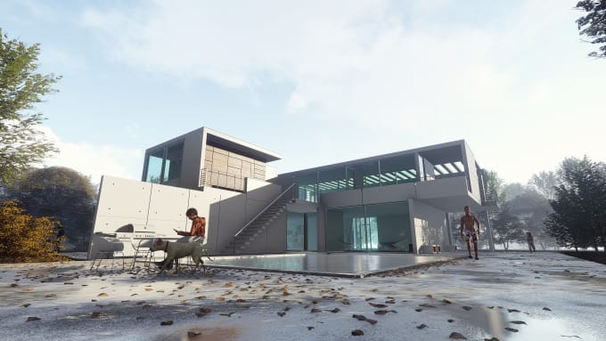 I will make 2d 3d models architecture and video clips urban plan