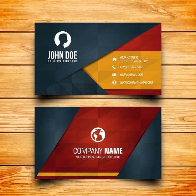I will make stylish and professional business card for your brands