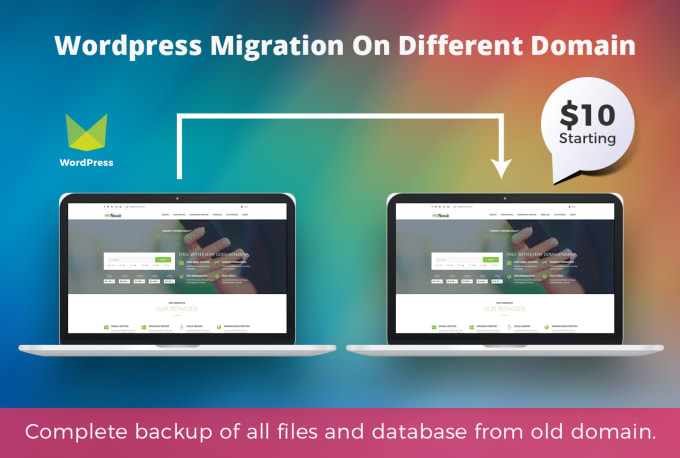 I will migrate wordpress site to new domain