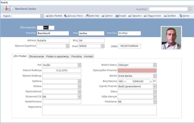 I will provide Human Resource management system in MS Access