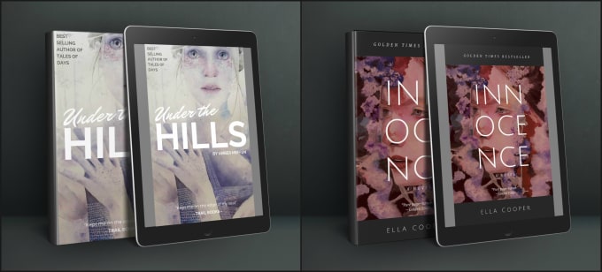 I will provide professional watercolour ebook and hardcover design