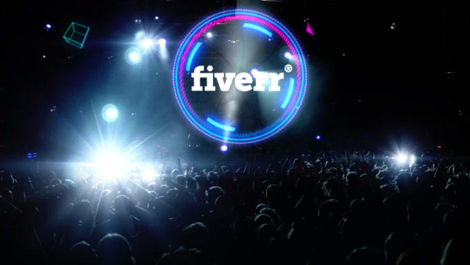 I will put your logo intro in live music concert
