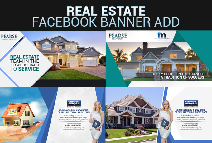 I will real estate facebook ads