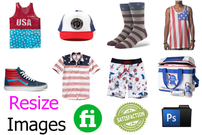 I will resize your photos for Amazon or eBay