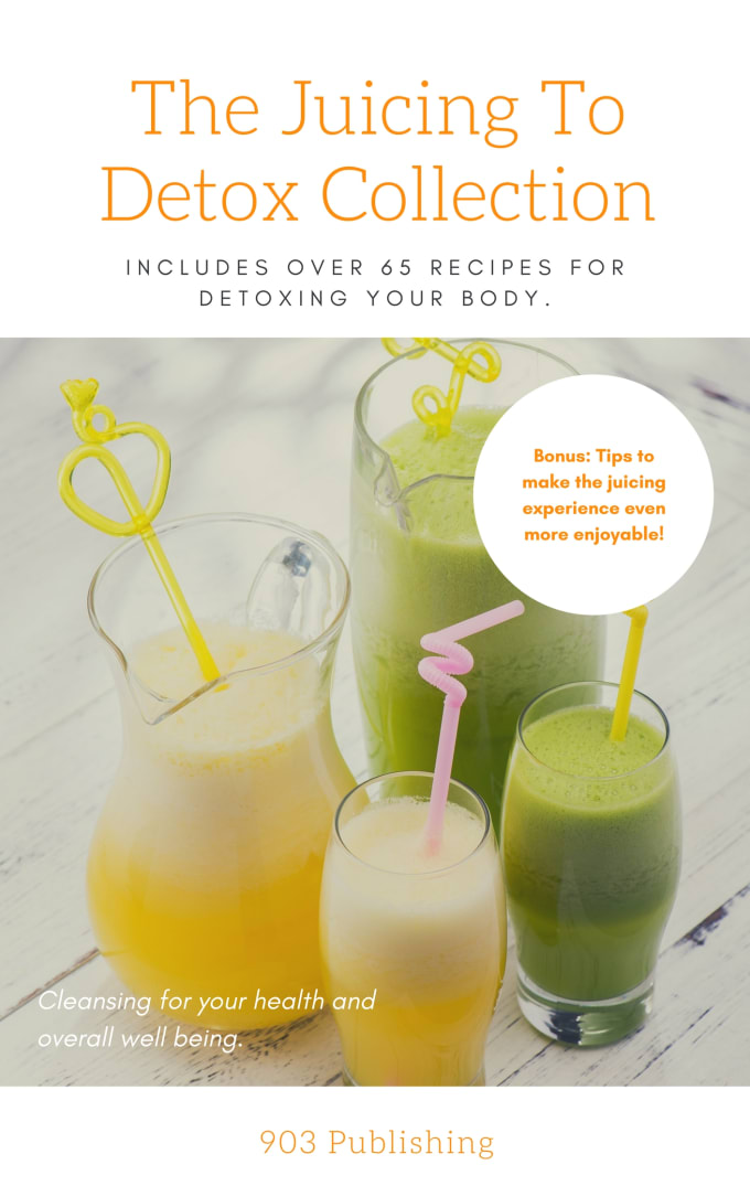 I will send over 65 juicing to detox recipes ebook vegan