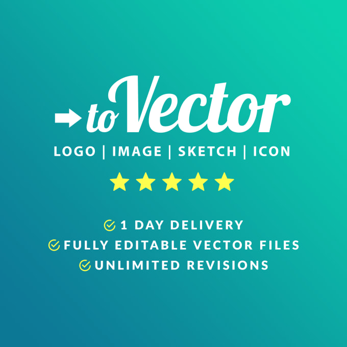 I will vector trace redraw logo or images
