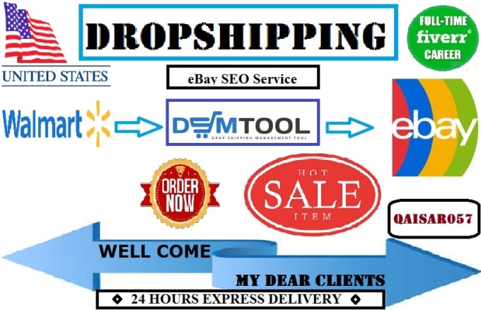 I will do walmart to ebay drop shipping listings