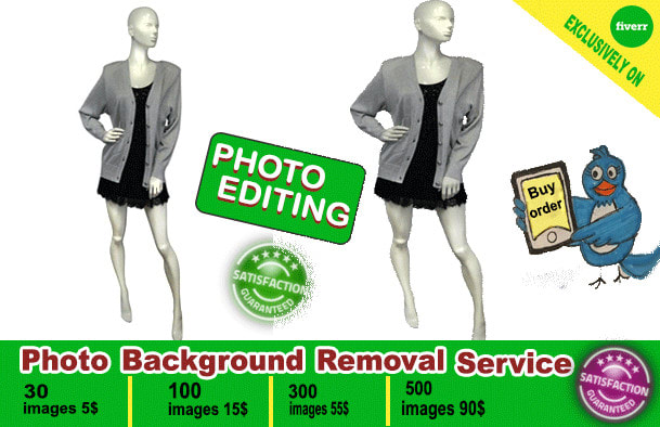 I will coutout, background remove from image for shopify in 2 hours