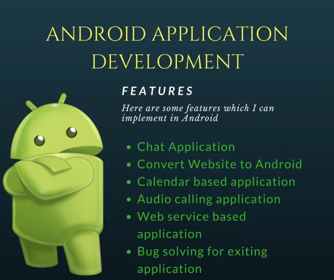 I will create amazing native android app for you