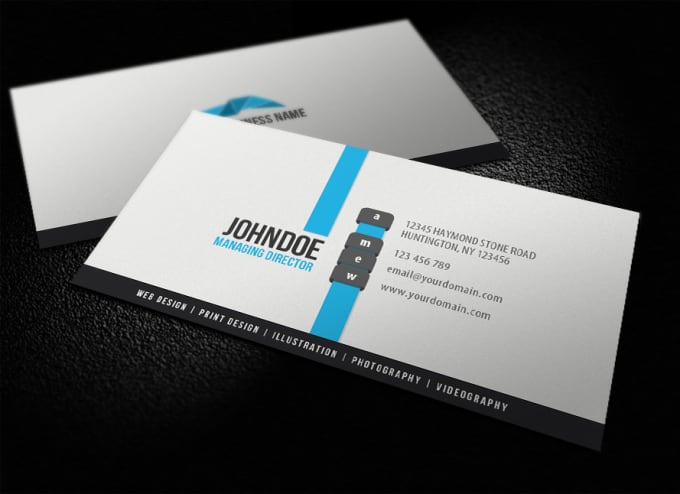 I will create any poster, flyer, business card for you