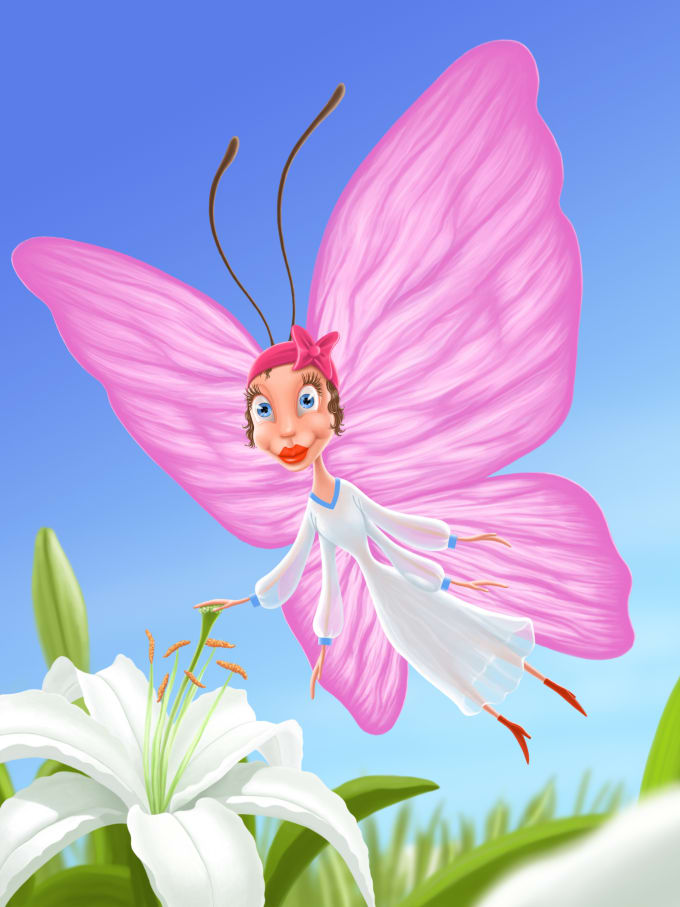 I will create childrens book illustrations