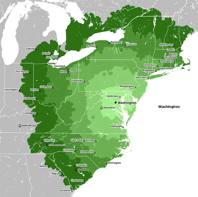 I will create GIS buffer map