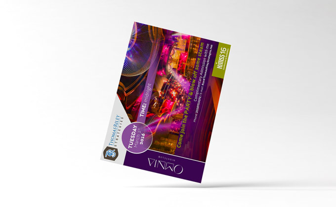 I will create quality custom flyer or postcard