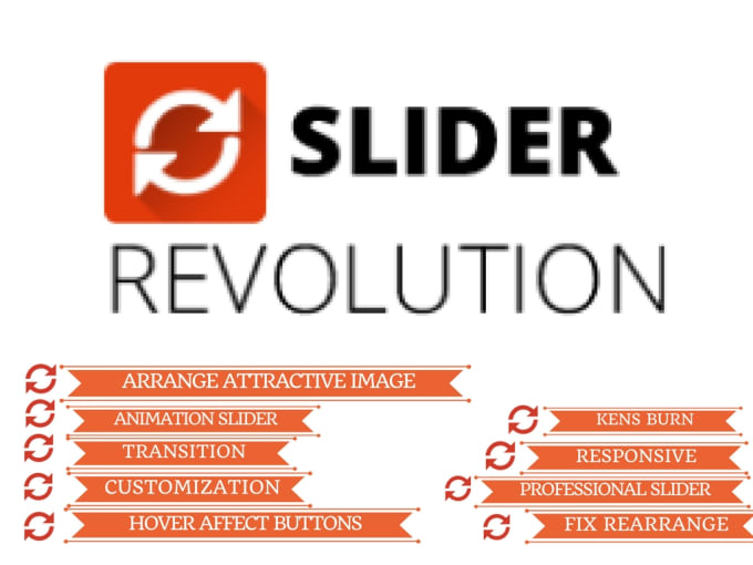 I will create revolution slider and fix on wordpress