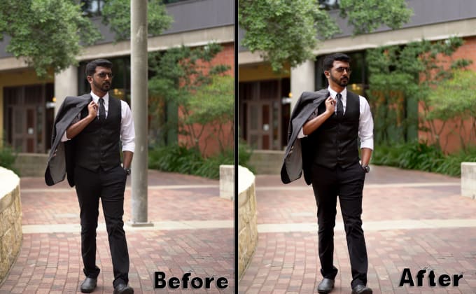 I will crop resize image, retouching, back removal, enhance