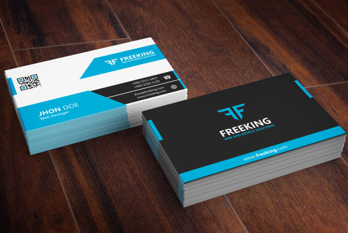 I will design a professional business card unique and elegant