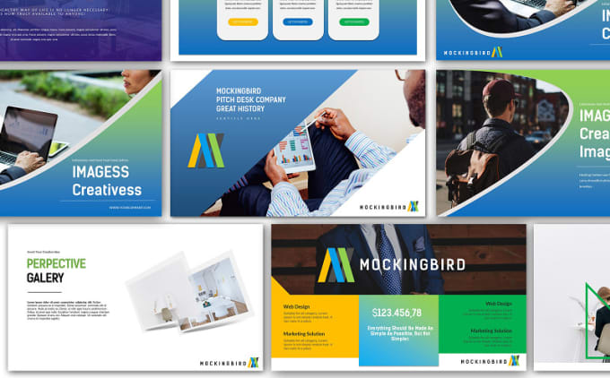 I will design an attractive presentation in power point