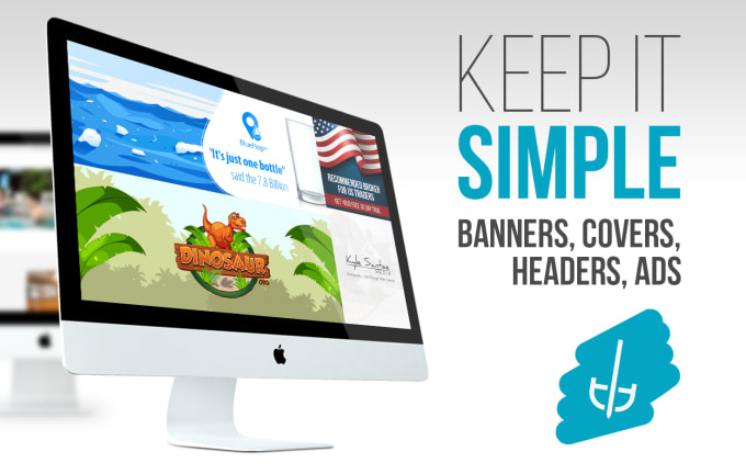I will design banner or cover images for your social media sites