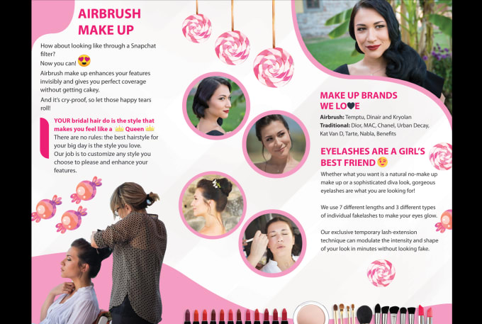 I will design bifold,trifold brochure,leaflet, catalog,booklet,postcard