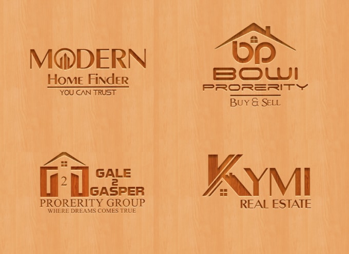 I will design real estate logo