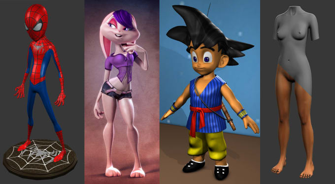 I will do 3d modeling,animation and gaming work
