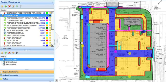 I will do building cost estimation and material takeoff