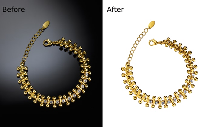 I will do product photo editing, remove background, retouching