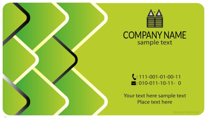 I will do professional Business Card