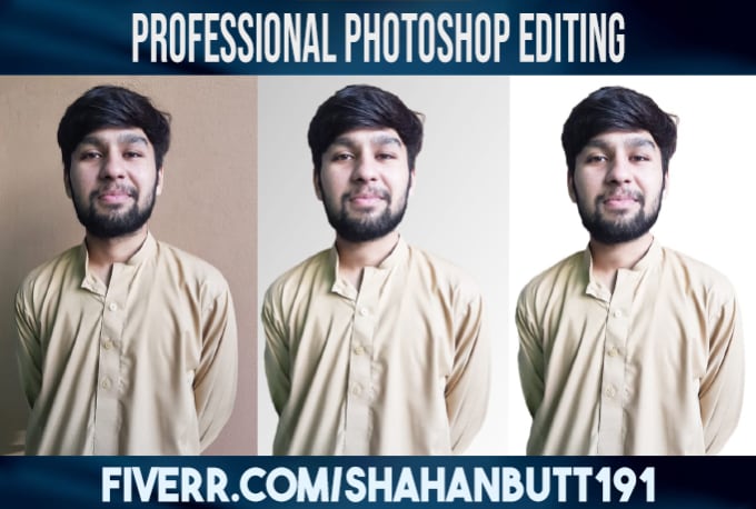 I will do professional photoshop editing
