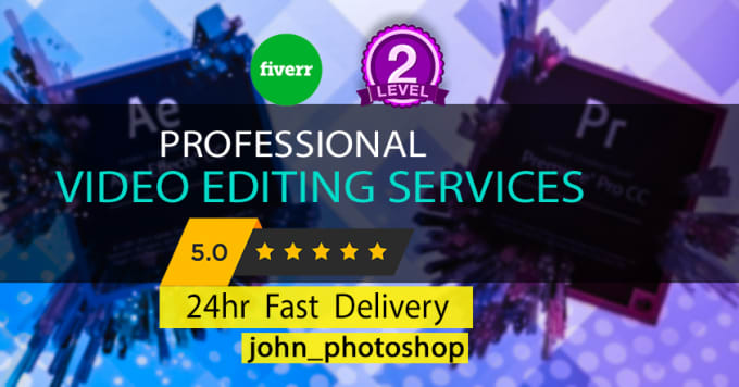 I will do professional video editing within few hours