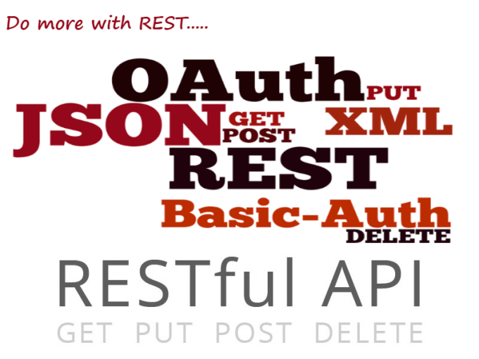 I will do rest API development for different languages