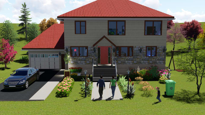 I will do your 3d architectural project animation