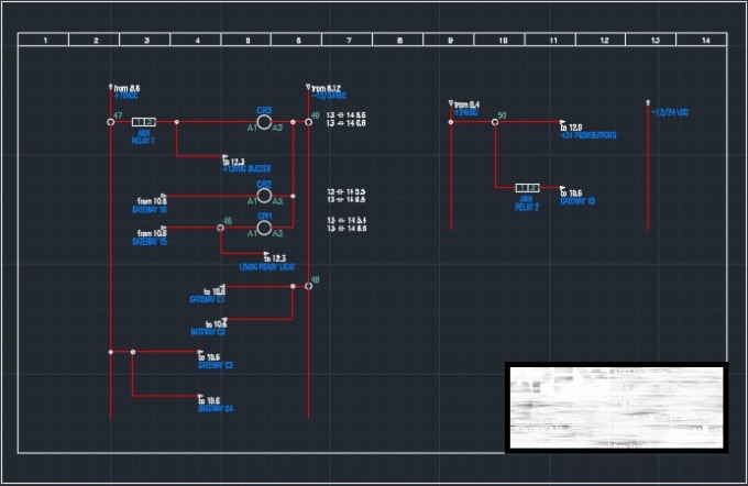 I will draw autocad electrical,electrical schematic ,plc,piping and instrument drawing