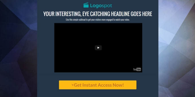 I will give you 3 high quality HTML 5 sales page templates