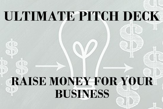 I will give you the ultimate investor pitch template