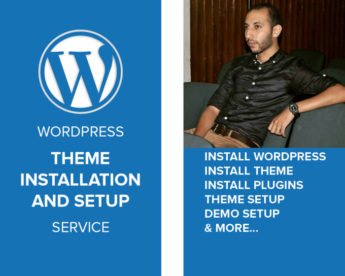 I will install WordPress and theme like demo within 12h