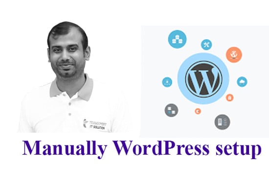 I will install wordpress, theme exactly