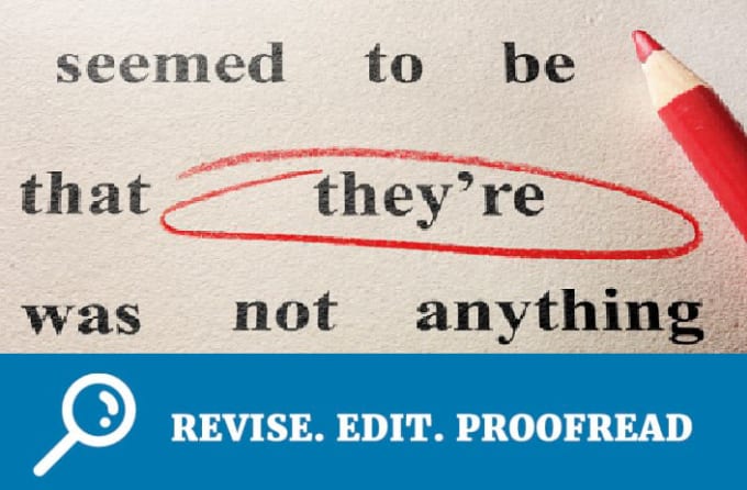 I will proofread and edit english and spanish texts